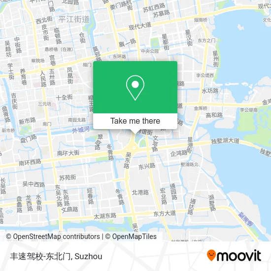 丰速驾校-东北门 map