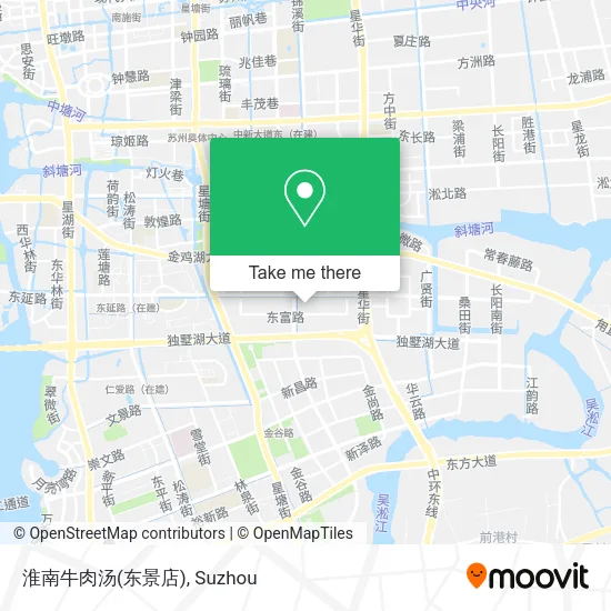 淮南牛肉汤(东景店) map