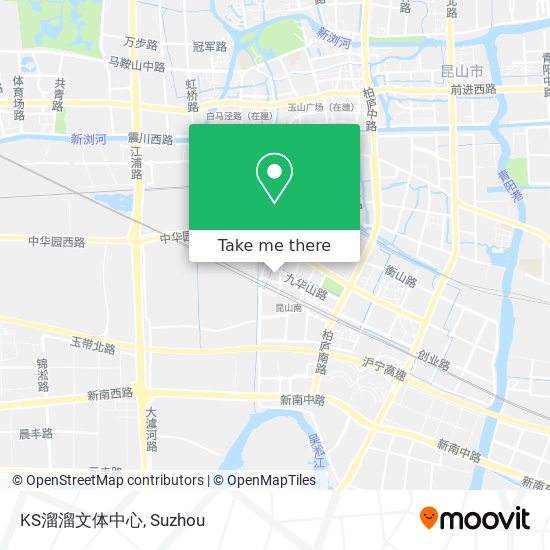KS溜溜文体中心 map