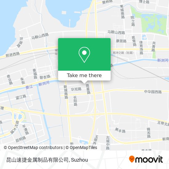 昆山速捷金属制品有限公司 map