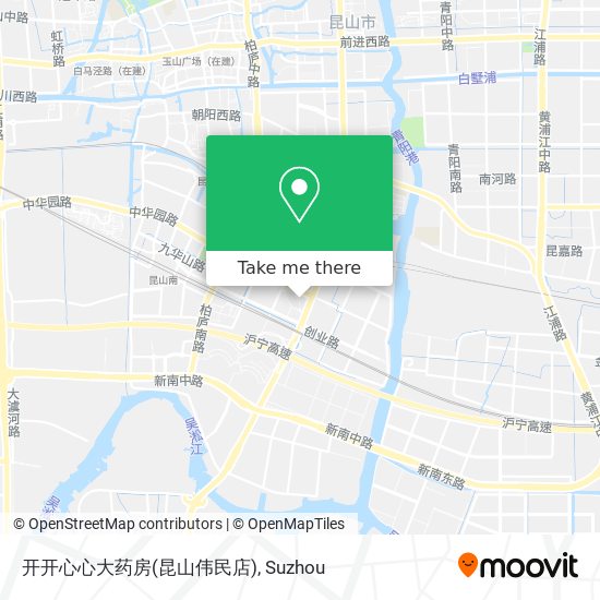 开开心心大药房(昆山伟民店) map