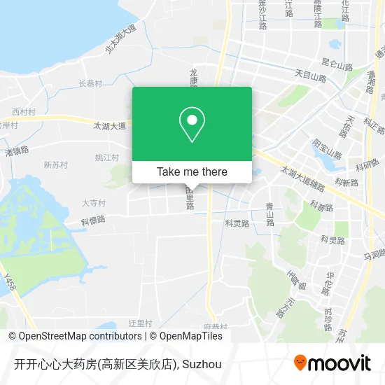 开开心心大药房(高新区美欣店) map