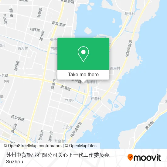 苏州中贸铝业有限公司关心下一代工作委员会 map