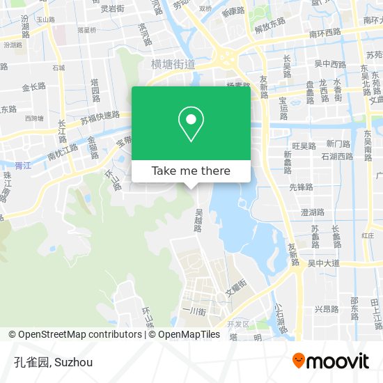 孔雀园 map