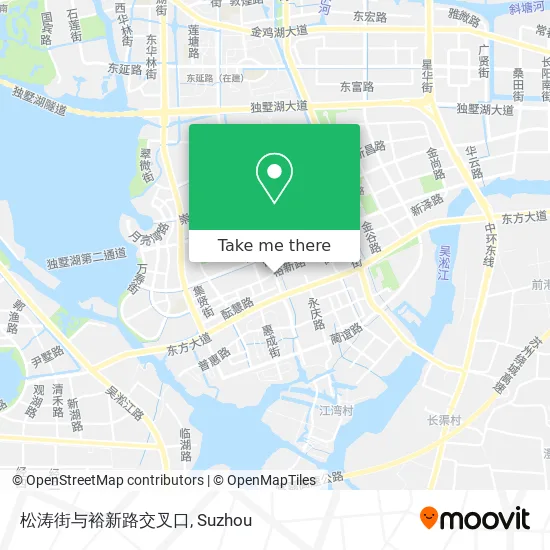 松涛街与裕新路交叉口 map