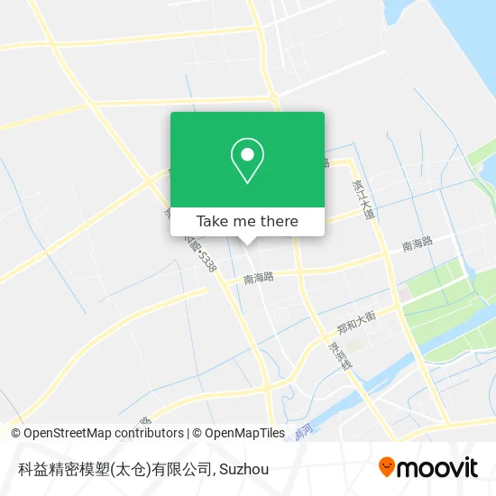 科益精密模塑(太仓)有限公司 map