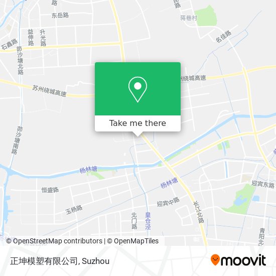 正坤模塑有限公司 map