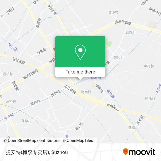 捷安特(梅李专卖店) map