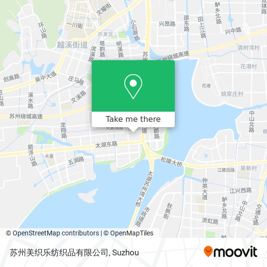 苏州美织乐纺织品有限公司 map