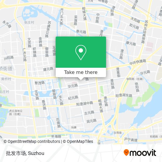 批发市场 map