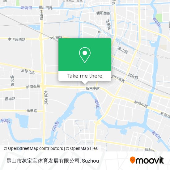 昆山市象宝宝体育发展有限公司 map