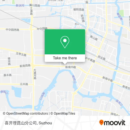 喜开理昆山分公司 map