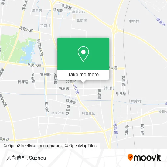 风尚造型 map