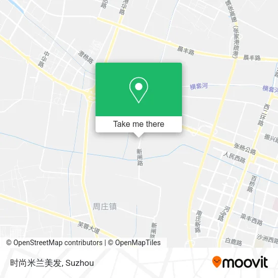 时尚米兰美发 map