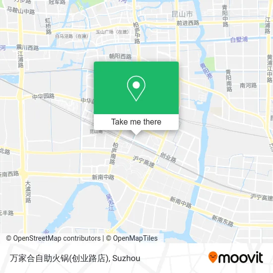 万家合自助火锅(创业路店) map