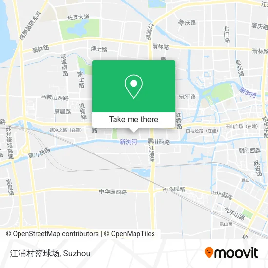 江浦村篮球场 map