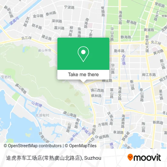 途虎养车工场店(常熟虞山北路店) map