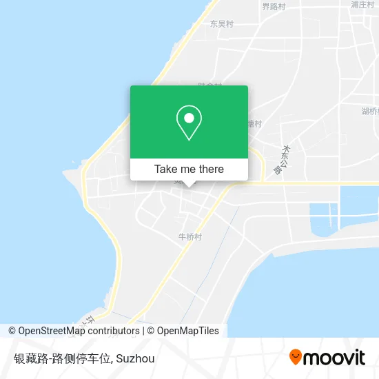 银藏路-路侧停车位 map