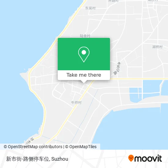 新市街-路侧停车位 map
