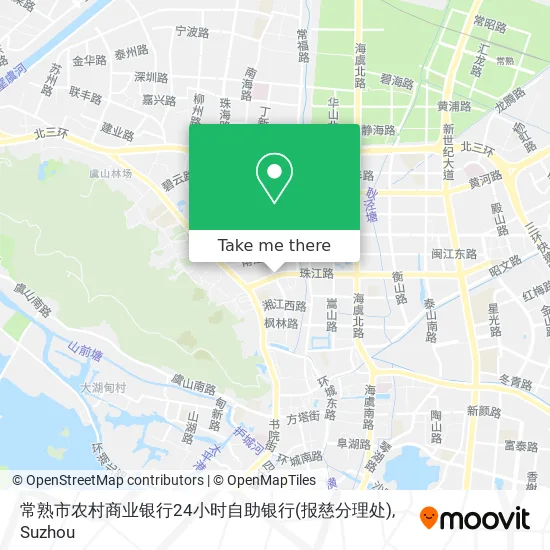 常熟市农村商业银行24小时自助银行(报慈分理处) map