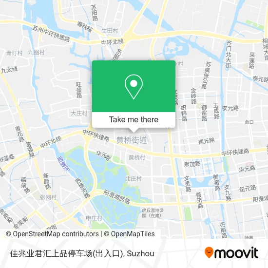 佳兆业君汇上品停车场(出入口) map