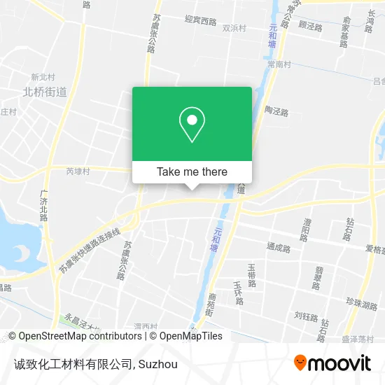 诚致化工材料有限公司 map