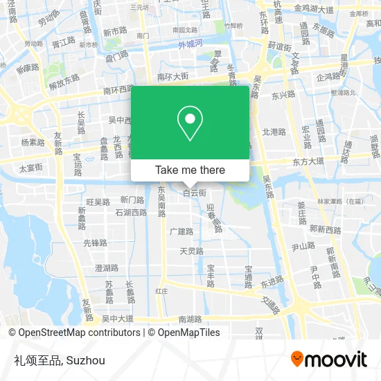 礼颂至品 map