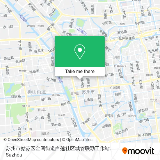 苏州市姑苏区金阊街道白莲社区城管联勤工作站 map