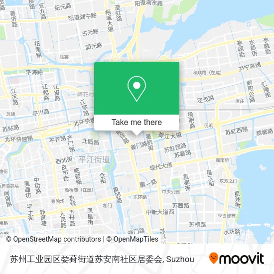苏州工业园区娄葑街道苏安南社区居委会 map