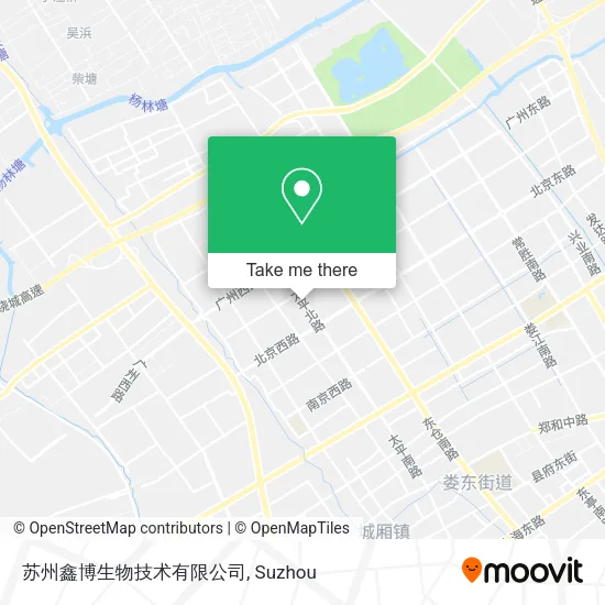 苏州鑫博生物技术有限公司 map