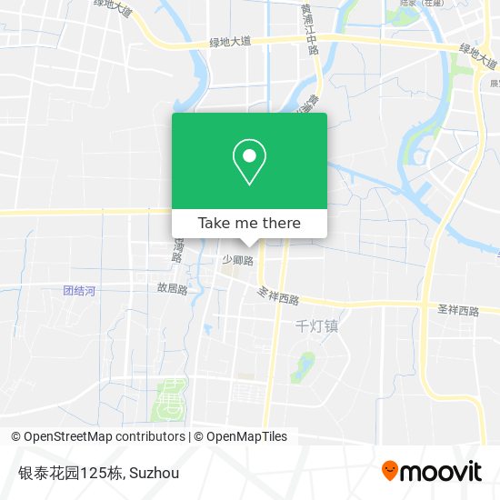 银泰花园125栋 map