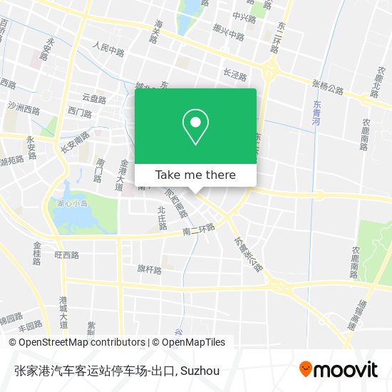 张家港汽车客运站停车场-出口 map