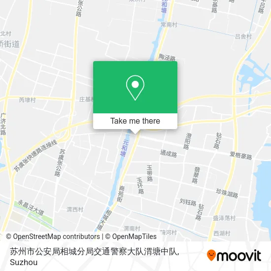 苏州市公安局相城分局交通警察大队渭塘中队 map