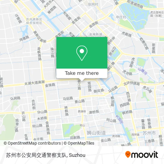 苏州市公安局交通警察支队 map