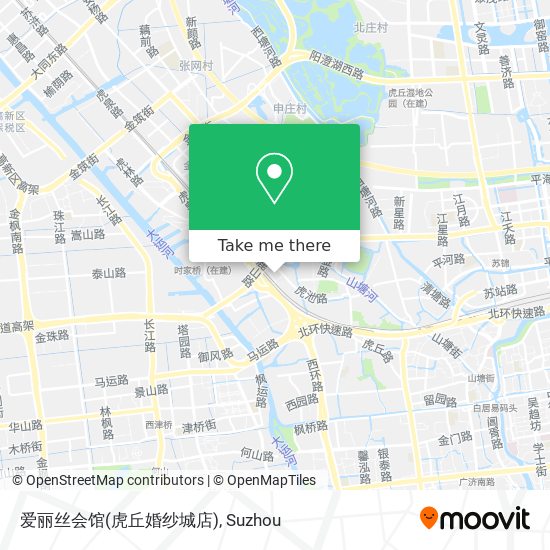 爱丽丝会馆(虎丘婚纱城店) map