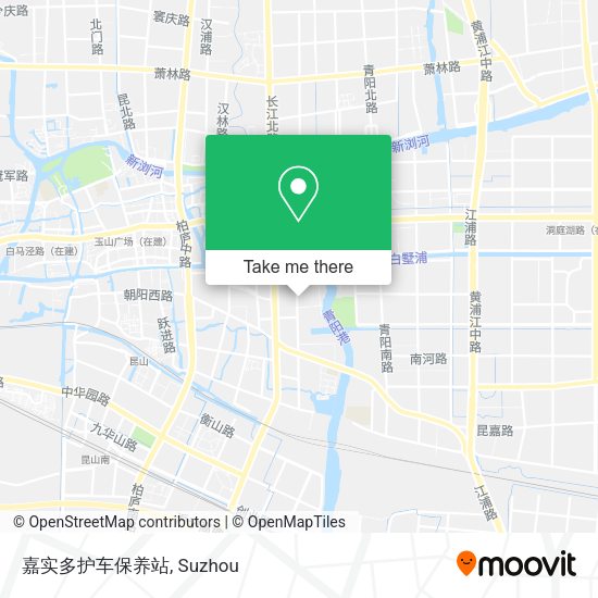 嘉实多护车保养站 map