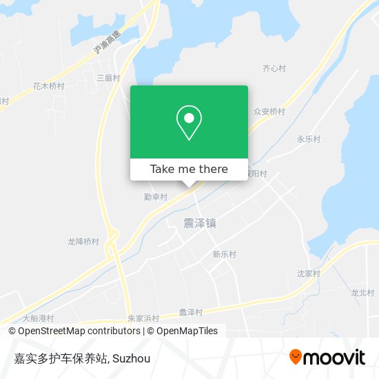 嘉实多护车保养站 map