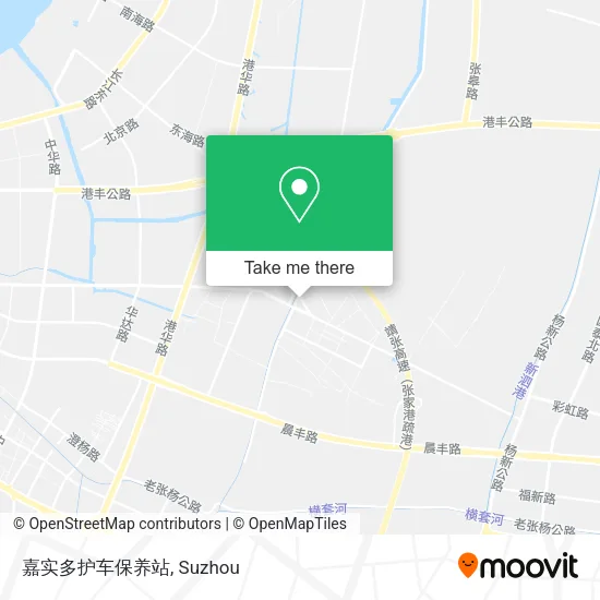 嘉实多护车保养站 map