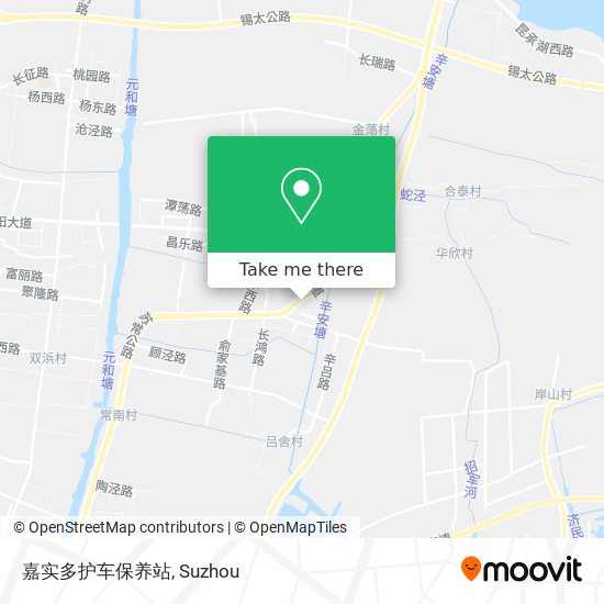 嘉实多护车保养站 map