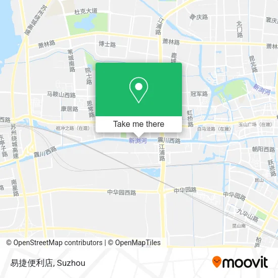 易捷便利店 map