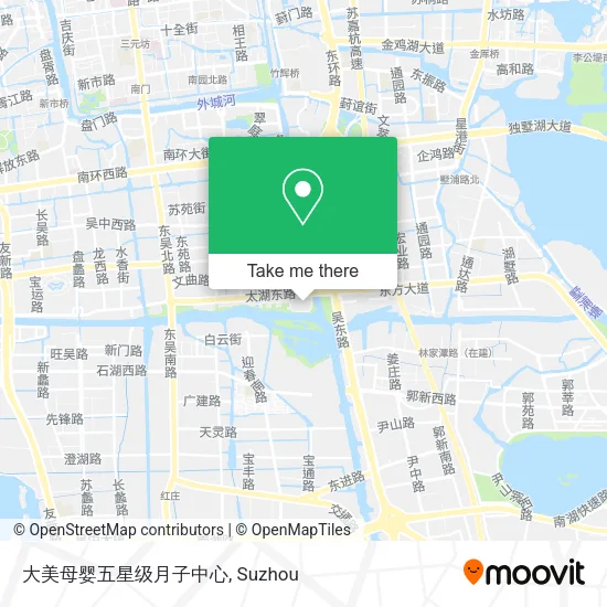大美母婴五星级月子中心 map