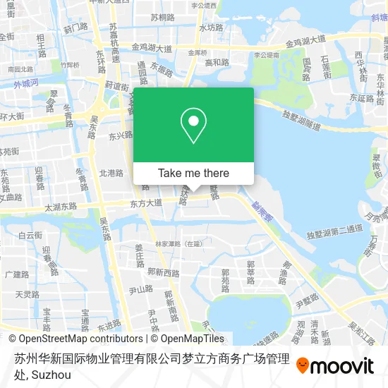 苏州华新国际物业管理有限公司梦立方商务广场管理处 map