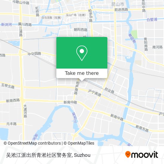 吴淞江派出所青淞社区警务室 map