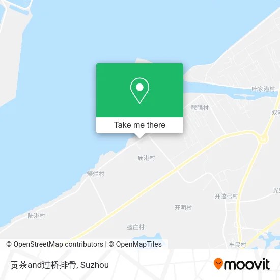 贡茶and过桥排骨 map