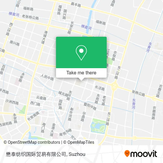 懋泰纺织国际贸易有限公司 map