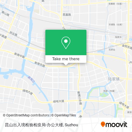 昆山出入境检验检疫局-办公大楼 map