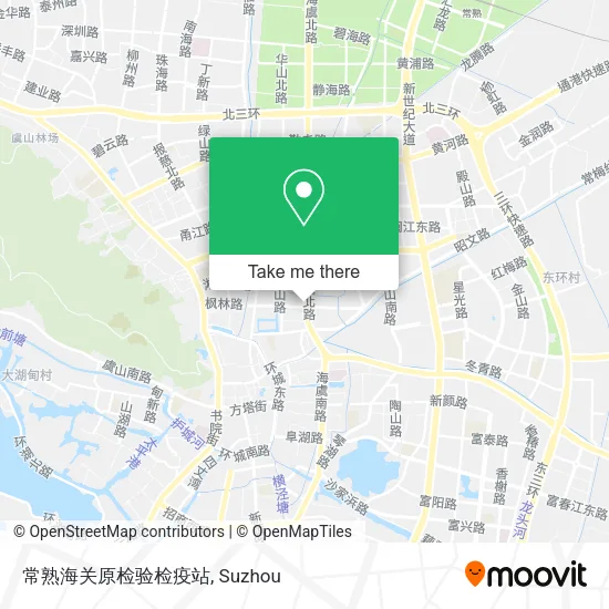 常熟海关原检验检疫站 map