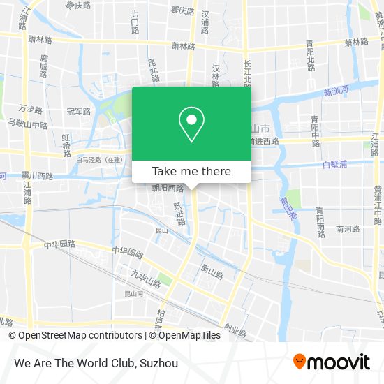 We Are The World Club map