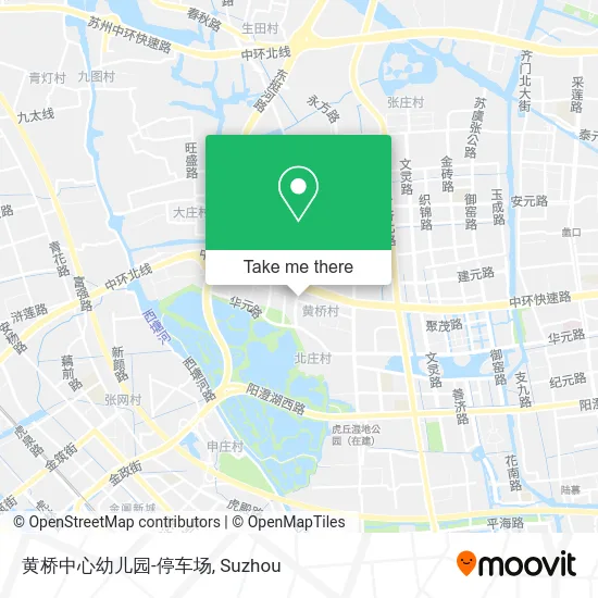 黄桥中心幼儿园-停车场 map