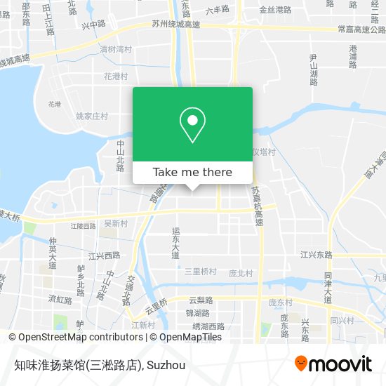 知味淮扬菜馆(三淞路店) map